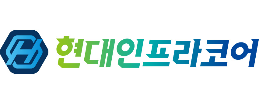 현대인프라코어 로고